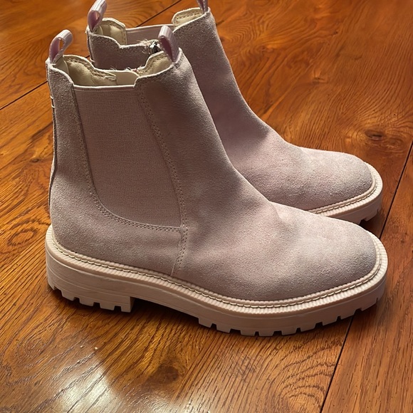 Sam Edelman Kid’s Laguna Chelsea Boot in light lilac size 4 NWOT - Picture 4 of 8
